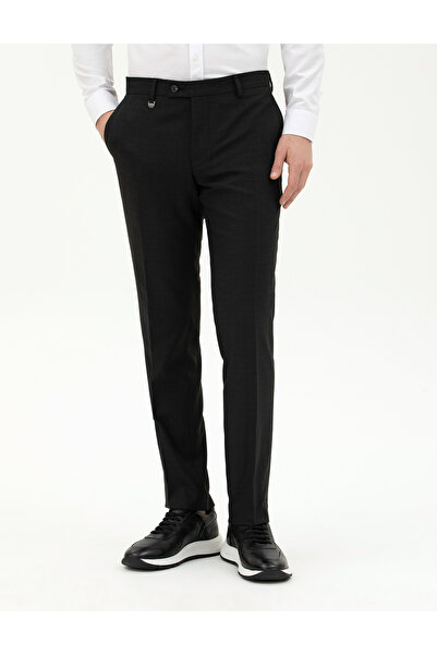 Pierre Cardin Siyah Slim Fit Kumaş Pantolon 50288249-VR046