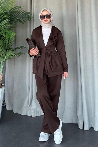 Hazamoda Premium Special Mona Set - Brown