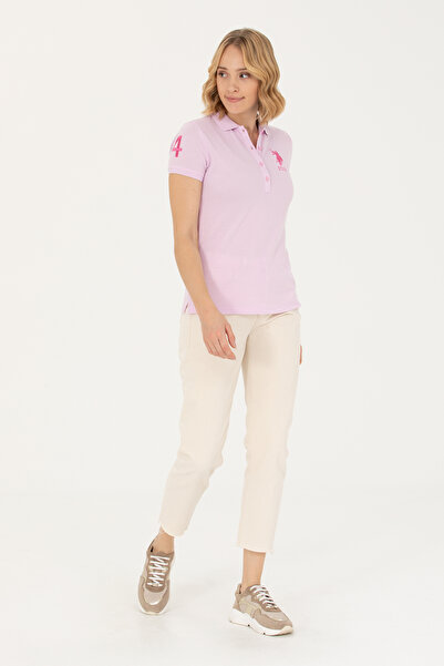 U.S. Polo Assn. Kadın Manolya Basic Tişört 50262695-vr211