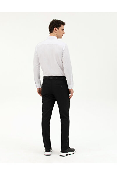 Pierre Cardin Siyah Slim Fit Kumaş Pantolon 50288249-VR046