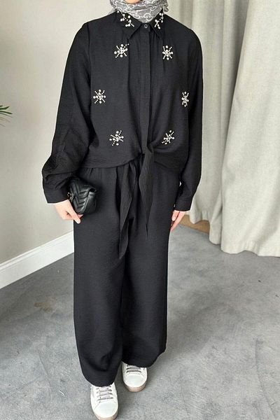 Şule Giyim Dora Suit Black