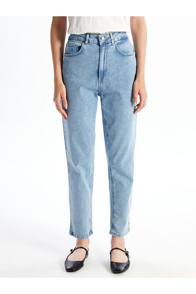 LC Waikiki Pantaloni de jeans pentru femei Lcwk Mom Fit