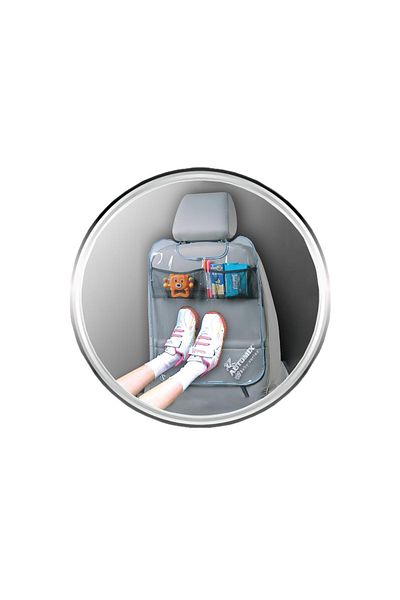 Automix Transparent Car Seat Protector Organizer - with Pocket
