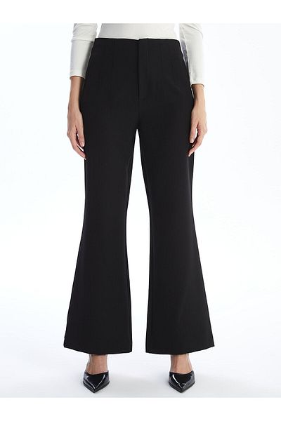 LC Waikiki Lcw Skinny Fit Flared Leg Women's Trousers