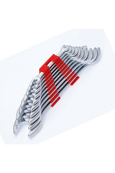 İzeltaş 0100 Set chei cu două guri Dimensiune scurtă 12 buc