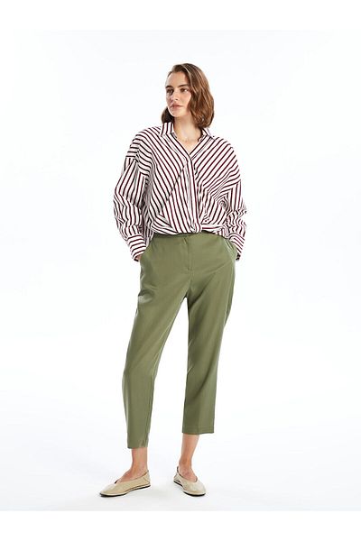 LC Waikiki LCW Elastic Waist Standard Fit Women's Trousers