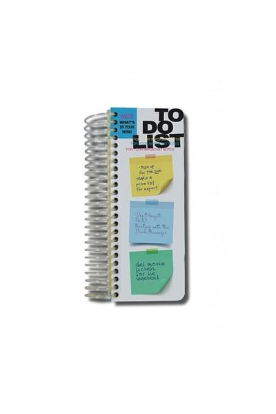 DEFFTER To Do Lıst / Small Spiral Hard Cover 120ypStriped