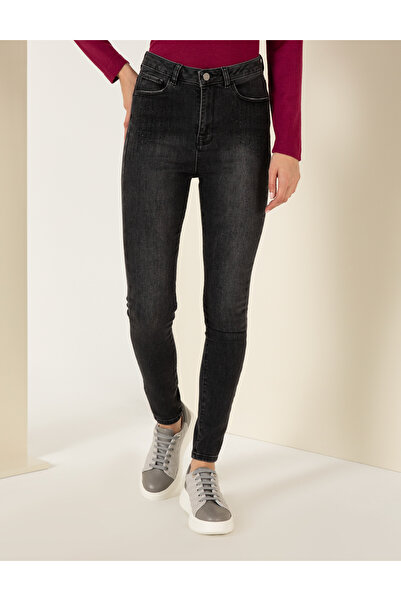 Pierre Cardin Anthracite Skinny Fit Jean Trousers 50254380 -Vr006