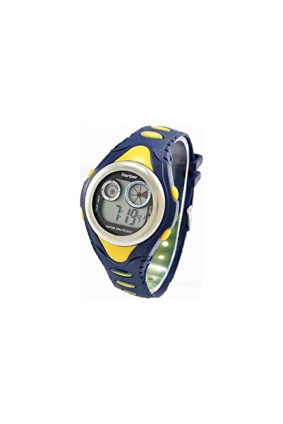 Epilons Yellow Navy Blue Fan Digital Children's Watch
