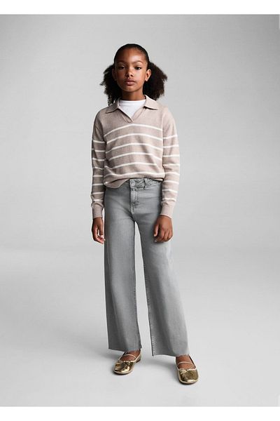 MANGO Kids Nahtlose Culotte-Jeans mit Beinen