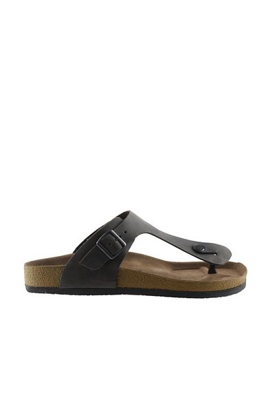 Bueno Shoes Ανδρικές σαγιονάρες Asphalt Greyzi Leather - 05mt101
