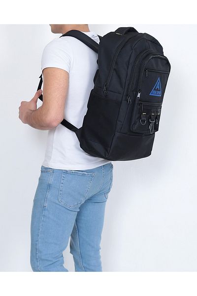 ASM SPOR Σακίδιο πλάτης Dağcı Very Useful 65 L Μαύρο-μπλε