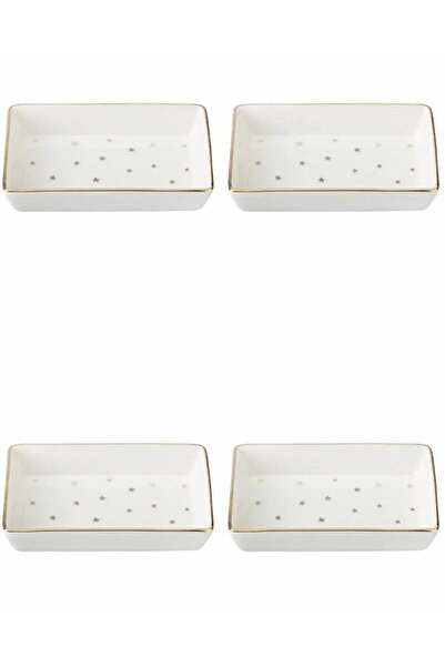 Porland Forest Kahvaltı&Meze Tabağı 7x11cm 4 lü 04LFH000587