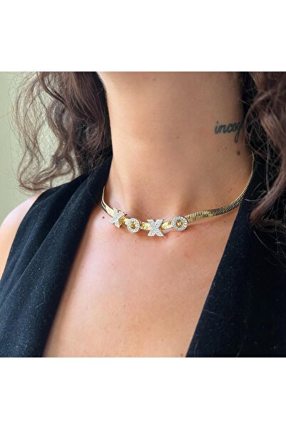 Alice İsstanbul Italian Chain XOXO Necklace