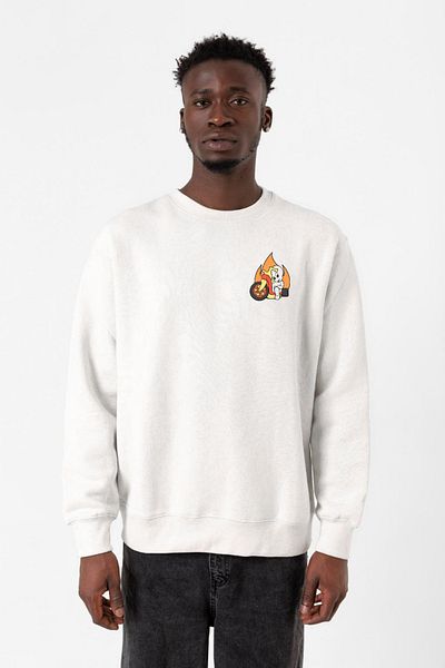 Tshirthane Ανδρικό φούτερ Casper The Friendly Ghost Life Goal White 2ip