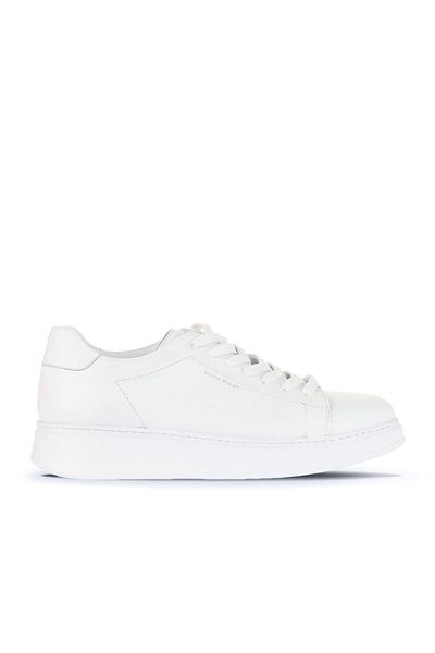 Bueno Shoes Pantofi sport pentru bărbați - piele Atlas albă, 07m13722225