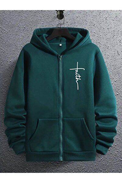 Lider Leather Ανδρικό γυναικείο μπουφάν φούτερ με κουκούλα με φερμουάρ, άνετη...