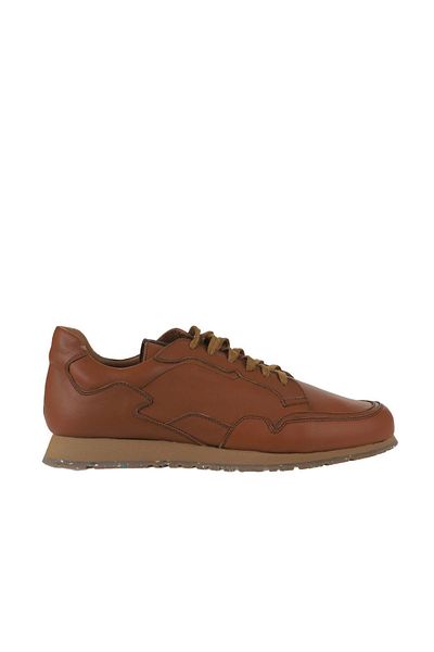 Bueno Shoes Мъжки кецове Sofitel от кожа - кафяви 10m2891161