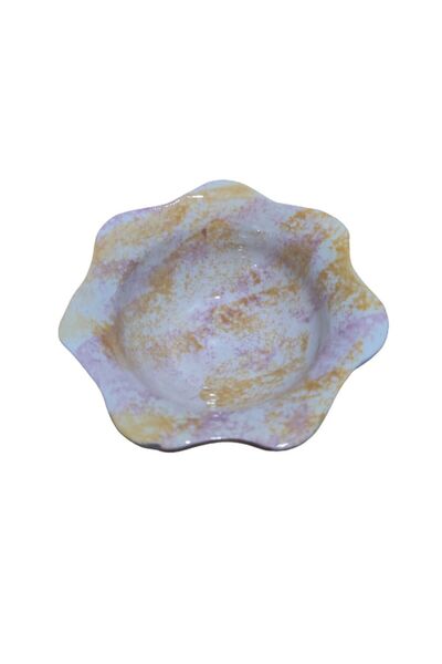 Ceka Daisy Patterned 6-Piece Ceramic Snack Bowl