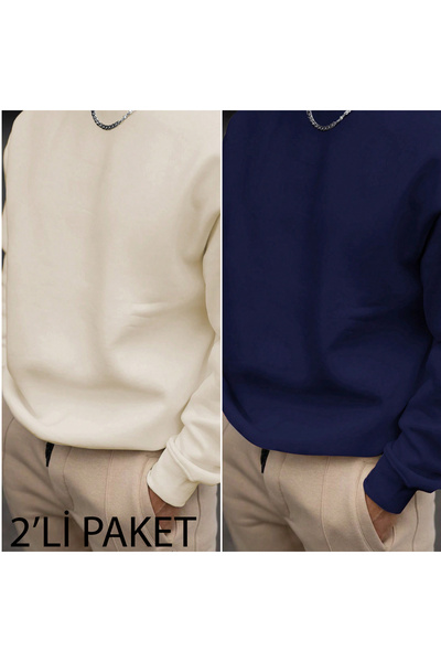 Lider Leather PACHET DE 2 BLUZĂ DE TRANSPORT CU GULER ROTUND, BASIC, OVERSIZE...