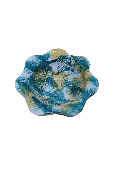 Ceka Daisy Patterned 6-Piece Ceramic Snack Bowl