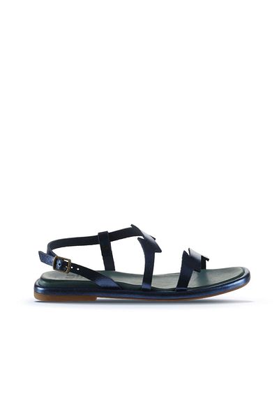 Bueno Shoes Sandale de damă din piele - bleumarin 01wu4101