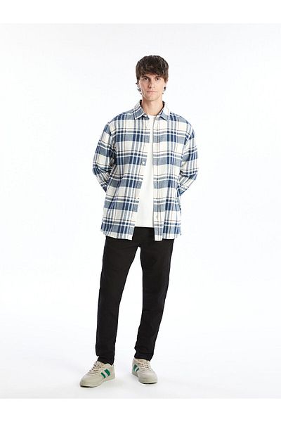 LC Waikiki Ανδρικό παντελόνι LCW Slim Fit - Dobby