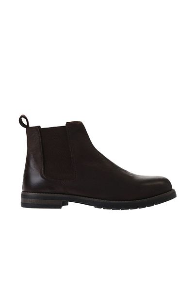 Bueno Shoes Ανδρικές ρωμαϊκές δερμάτινες μπότες καφέ - 01mv8500
