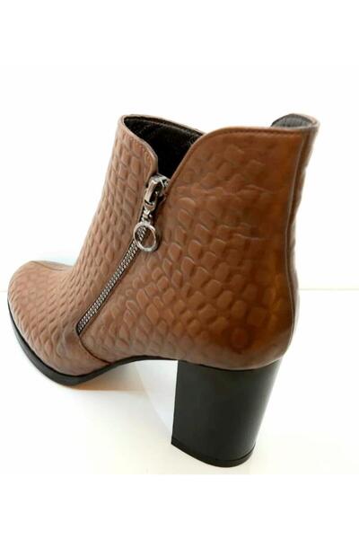 Caprice Cpr2138 Women's Genuine Crocodile Leather Heeled Boots