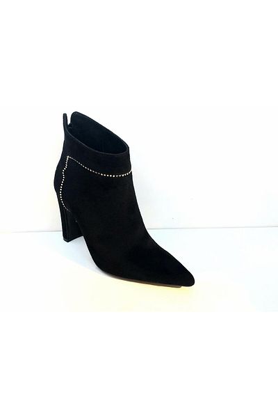 Kuum K11817 Women's Stoned Suede Heeled Boots