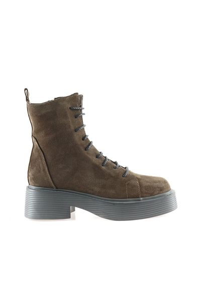 Bueno Shoes Γυναικείες μπότες Mink Suede - 01wt1801 Μοντέλο παπούτσια με τακούνι