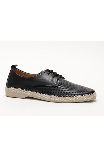 Pierre Cardin Pce613020 Pantofi casual din piele naturală pentru bărbați, cu talpă cu garnitură de paie