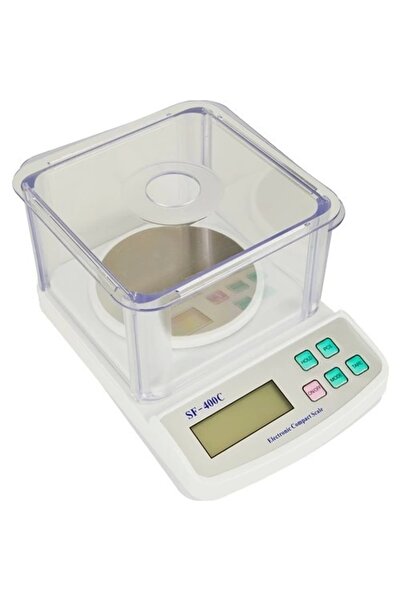 Epilons Diamond Plus Dijital Göstergeli Plastik Fanuslu Hassas Terazi Sf-400c...