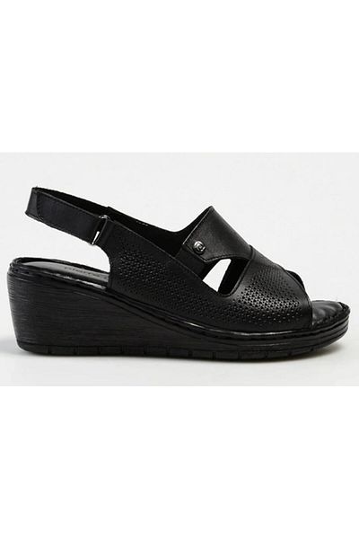 Pierre Cardin PC6908 Γυναικεία σανδάλια με σφήνα από γνήσιο δέρμα