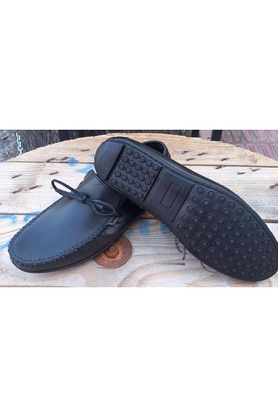 BAGSSHOES Int-24y31008 Мъжки мокасини - Обувки от естествена кожа