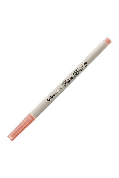 artline Supreme Epfs-f Brush Tip Pen Apricot