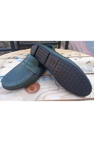 BAGSSHOES Int-24y31009 Мъжки мокасини от естествена кожа