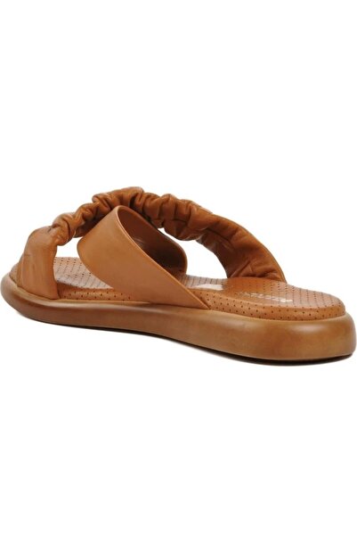 Bulldozer 221511 Women's Anatomical Sole Genuine Leather Slippers