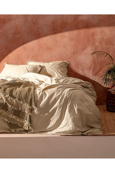 Madame Coco Sona King Size Tufted Duvet Cover Set