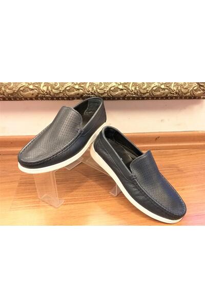 BAGSSHOES 15003 Мъжки ежедневни мокасини от естествена кожа Eva с анатомична подметка