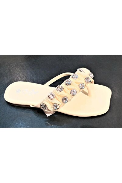 Guja 22y170-4 Women's Jewelled Flip Flops Premium Slippers