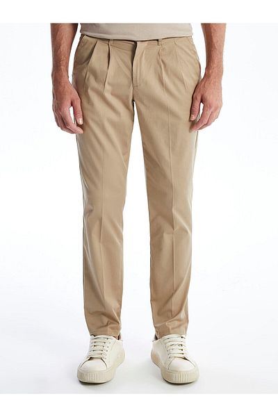LC Waikiki Ανδρικό παντελόνι Chino LCW Standard Mold Gabardine