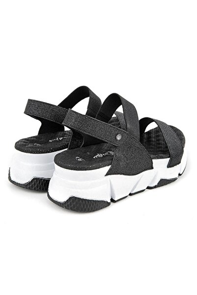 Muya Anatomical Cut Women's Sandals - Black