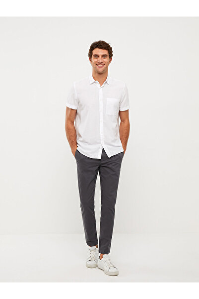 LC Waikiki LCW Gabardine Herren-Chinohose – extra schmale Passform