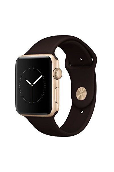 Lopard Apple Watch 46mm Seri 10 2024 Klasik Silikon Kordon - Şık Ve Dayanıklı