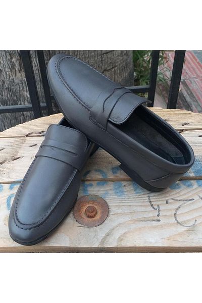 BAGSSHOES 15002 Tzeus Ανδρικό Classic Loafer - Παπούτσια από γνήσιο δέρμα