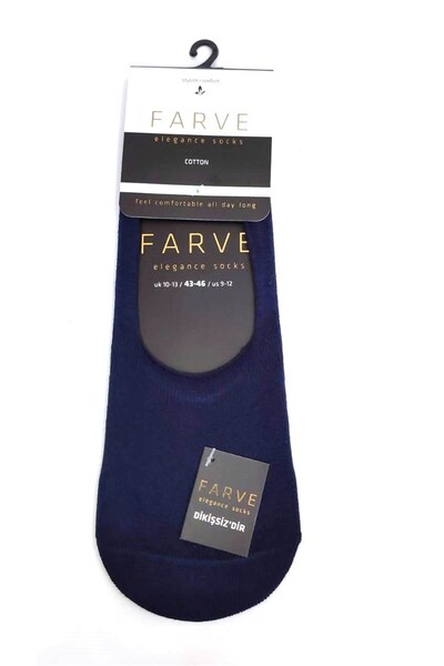 Fabcare Безшовні бавовняні чоловічі шкарпетки-сині