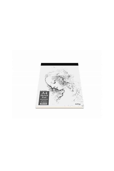 DEFFTER Sketchbook White / Hardcover A4 50yp
