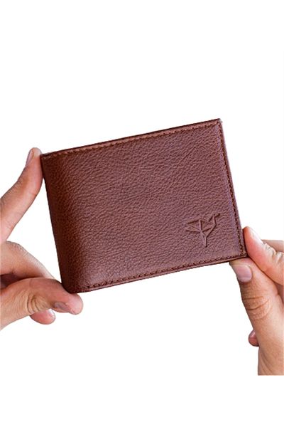 Garbalia Schalke Genuine Leather Classic Wallet-tan