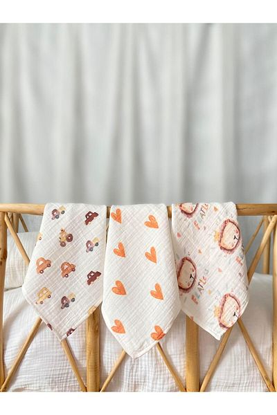 Zezig Muslin Handkerchief Set (3 Pieces)